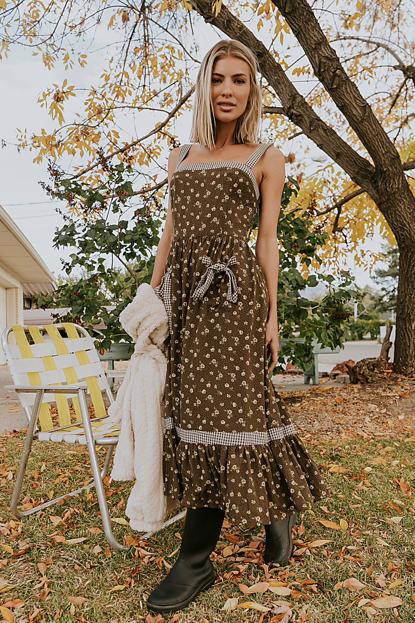 Rebecca Floral Maxi Dress - Final Sale