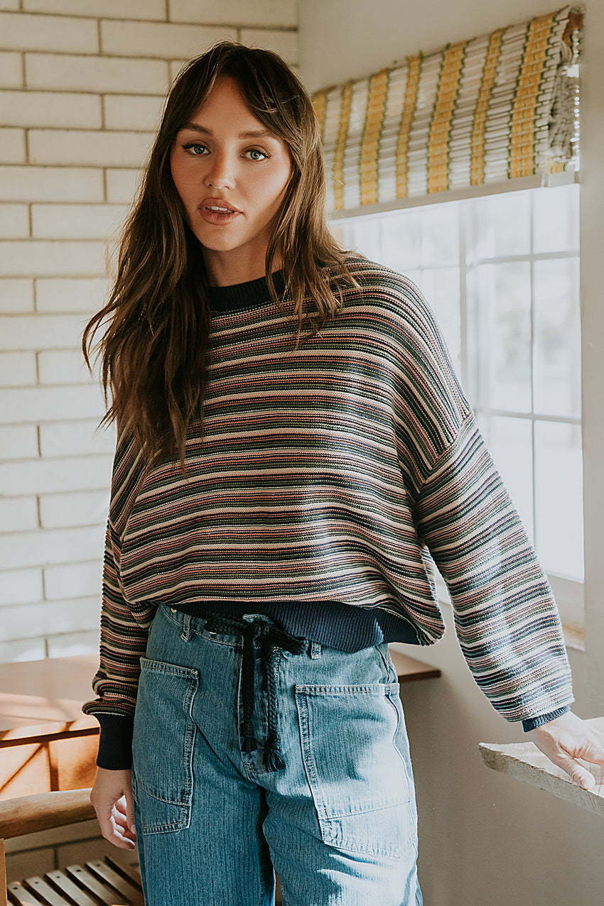 Junie Striped Sweater - Final Sale