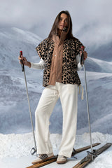 Pennie Leopard Sherpa Vest - FINAL SALE