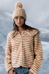 Manny Striped Sherpa Jacket - Final Sale