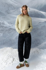 Jones Knit Sweater In Sage - Final Sale
