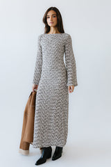 Lennon Textured Maxi Dress - Final Sale