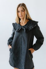 Iris Denim Babydoll Dress - FINAL SALE