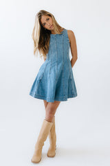 Erika Denim Mini Dress - FINAL SALE