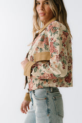Joanna Floral Cropped Jacket - Final Sale