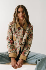 Joanna Floral Cropped Jacket - Final Sale