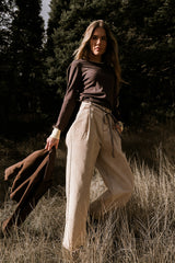 Jovie Pleated Wide Leg Pants - FINAL SALE