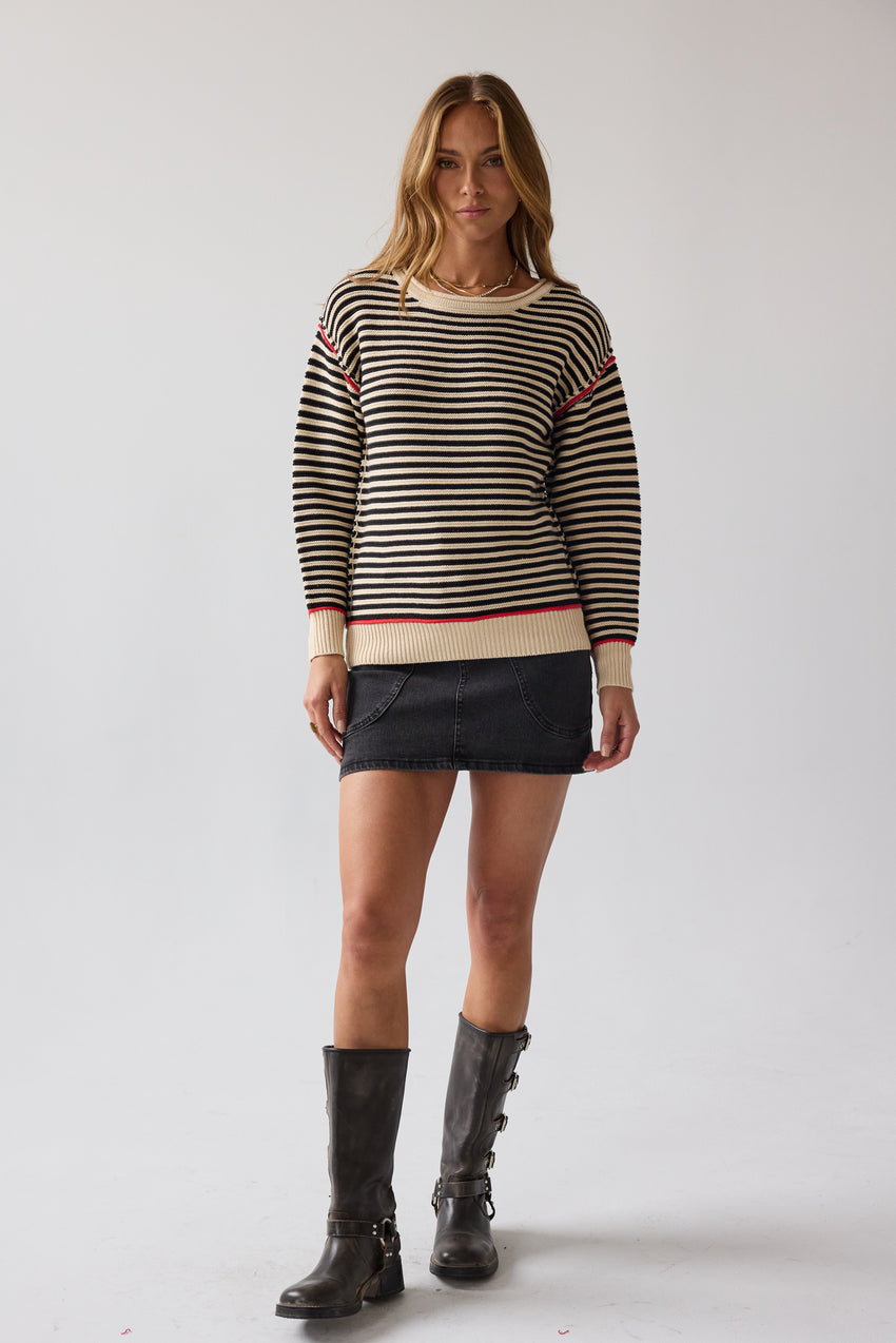 Bethany Striped Sweater - FINAL SALE