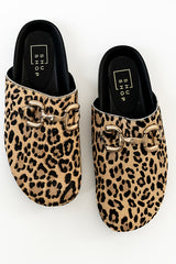 Azalea Clogs in Leopard - FINAL SALE