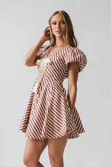 Kai Striped Mini Dress - Final Sale