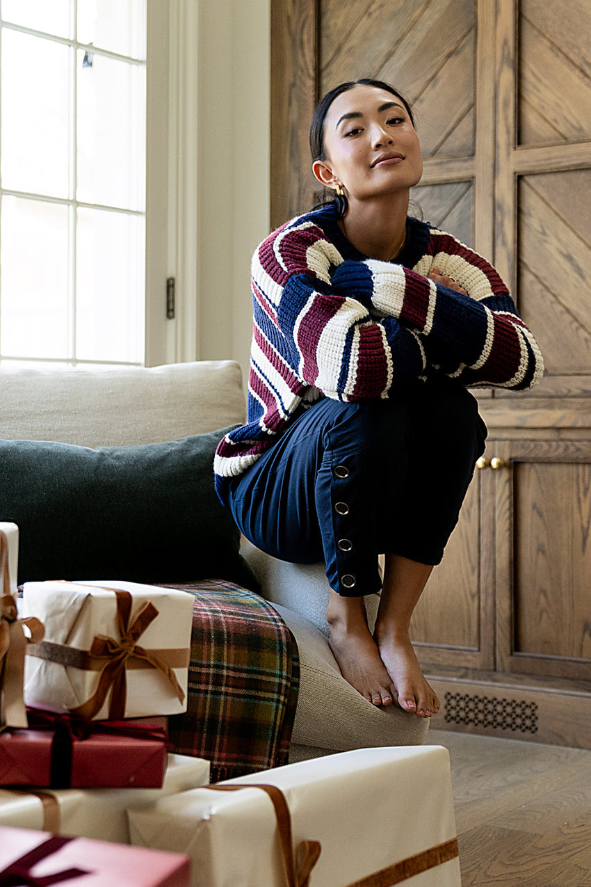 Cody Striped Sweater - Final Sale