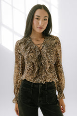 Vince Sheer Blouse - FINAL SALE