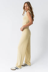 Jordanna Knit Top In Yellow - Final Sale