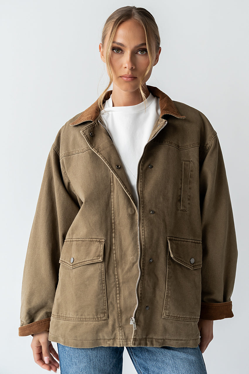 Mannie Oversized Chore Jacket - Final Sale