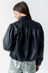 Kiele Vegan Leather Jacket - Final Sale