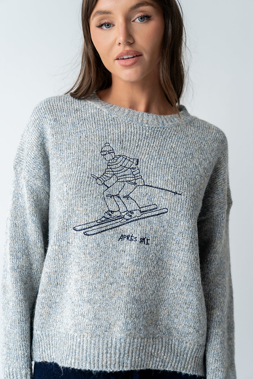 Apres Ski Knit Sweater - Final Sale