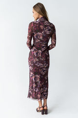 Jovie Floral Mesh Maxi Dress - Final Sale