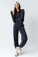Kassie Joggers In Navy - Final Sale