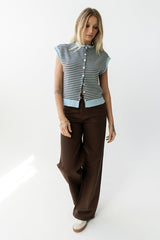Clark Cardigan In Light Blue