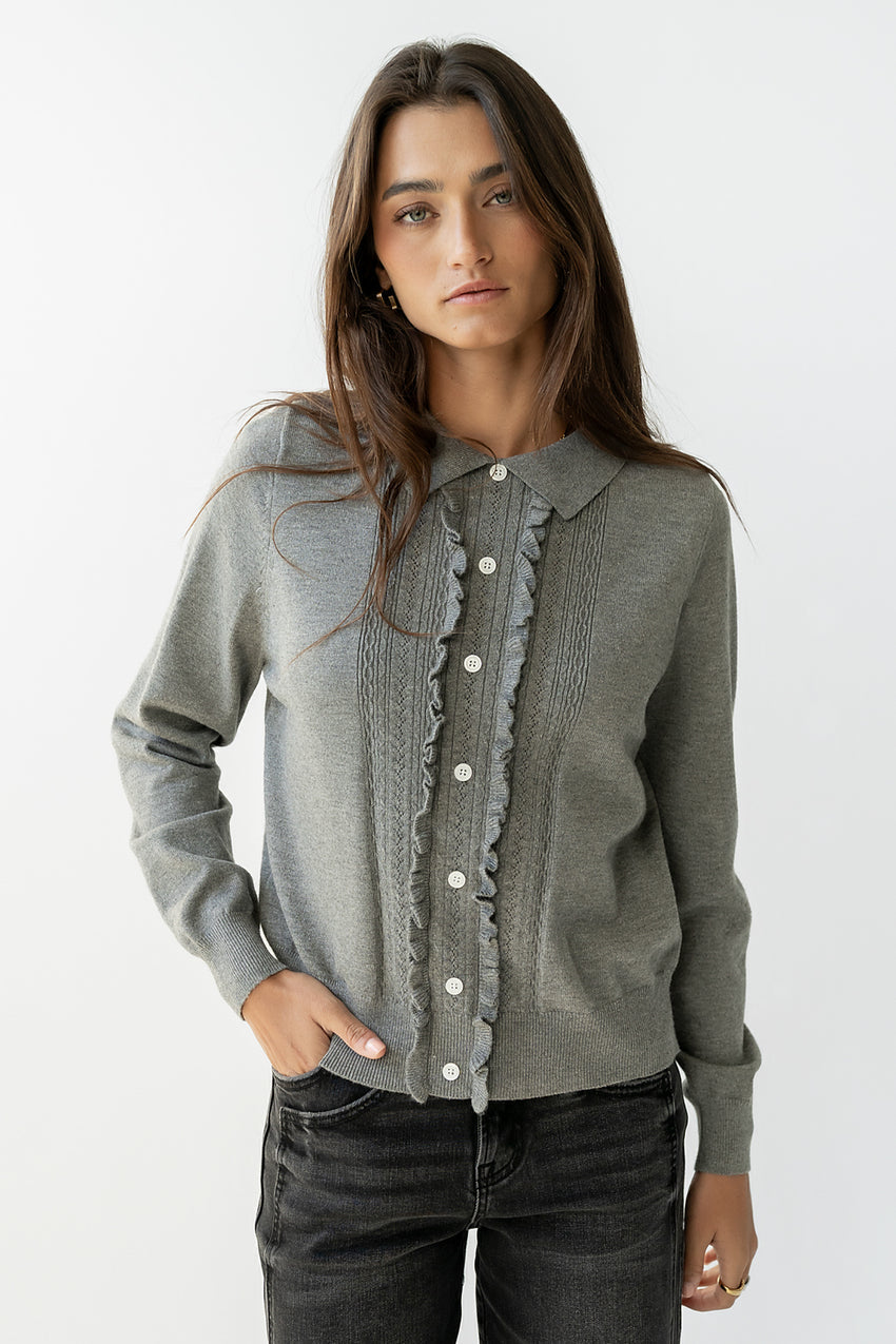 Isla Collared Sweater - FINAL SALE