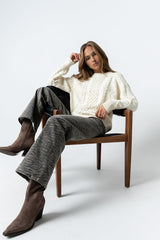 Toni Cable Knit Sweater - Final Sale