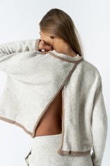 Livy Contrast Sweater - Final Sale