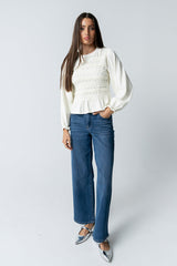 Jodie Shirred Top - Final Sale