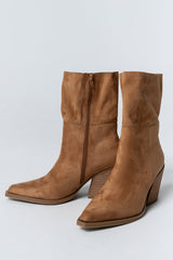 Venice Boots In Camel - Final Sale