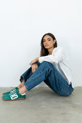 Marshall Straight Leg Jeans In Dark Wash - Final Sale