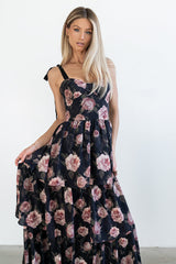 Cashe Ruffle Maxi Dress - Final Sale