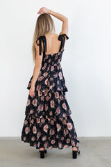 Cashe Ruffle Maxi Dress - Final Sale
