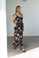 Cashe Ruffle Maxi Dress - Final Sale