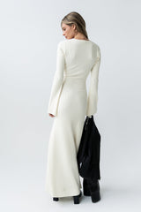 Torrey Maxi Dress In Cream - Final Sale