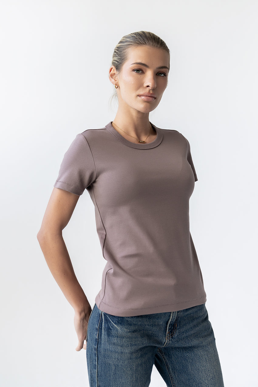 Mckenna T-Shirt in Plum