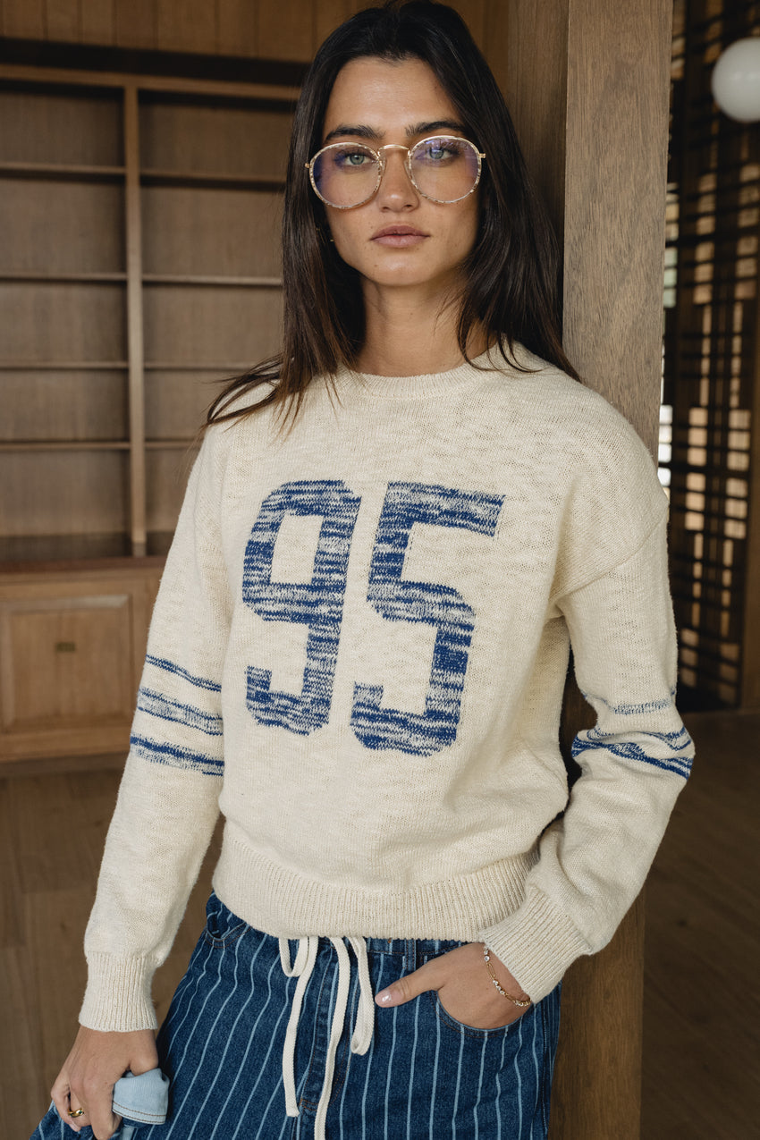 Maddie Graphic Sweater - Final Sale