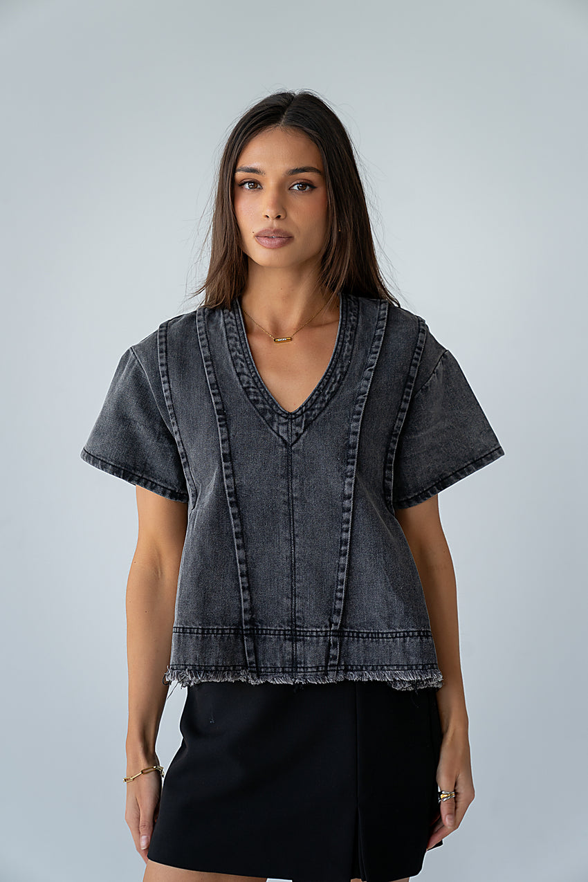 Ashley Oversized Blouse - FINAL SALE