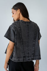 Ashley Oversized Blouse - Final Sale