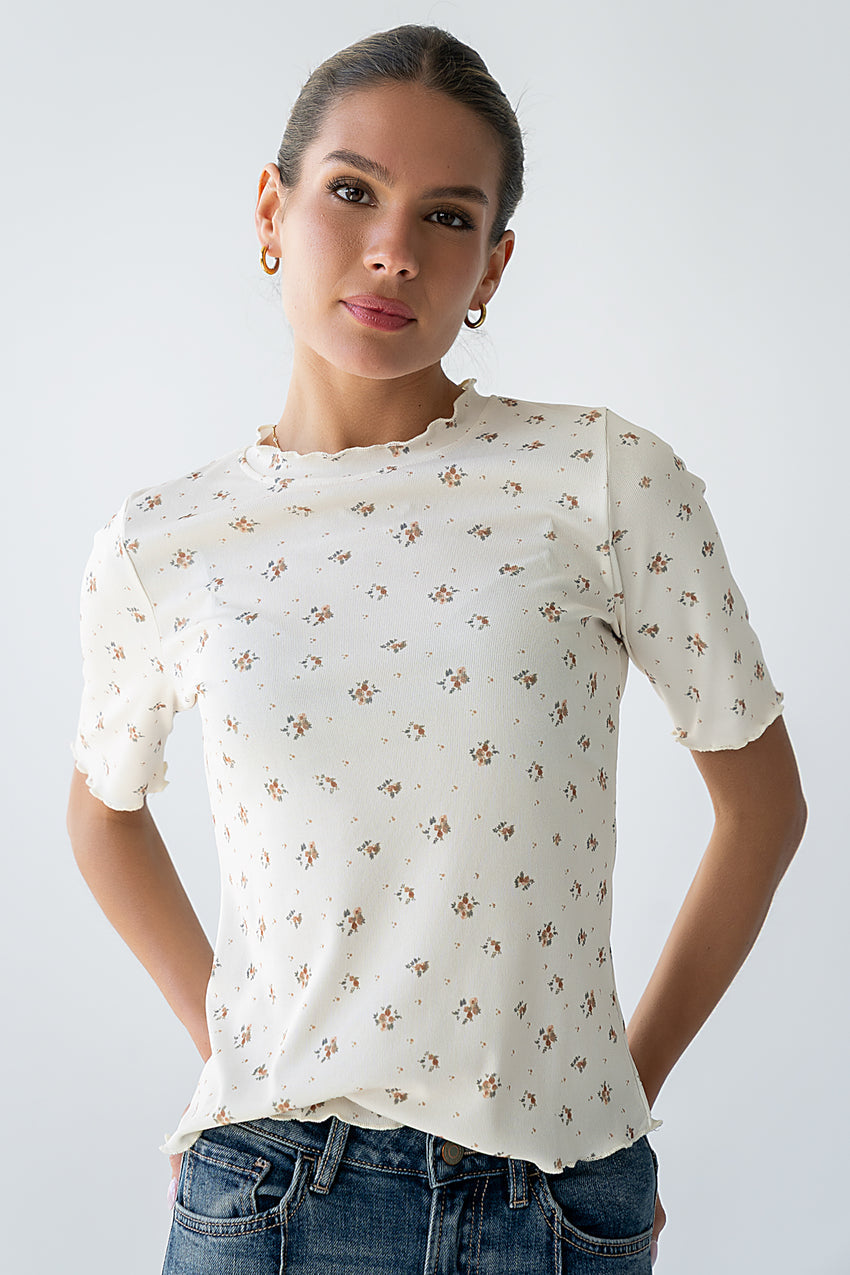Ross Floral Top - Final Sale