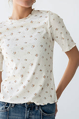 Ross Floral Top - Final Sale