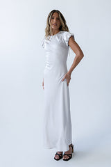 Ellianna Maxi Dress In Silver
