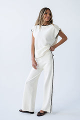 Jozie Contrast Sweater - Final Sale