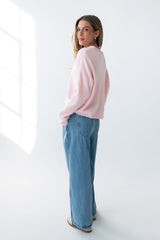 Maci Cardigan In Pink