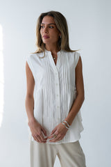 Halle Pleated Top - Final Sale