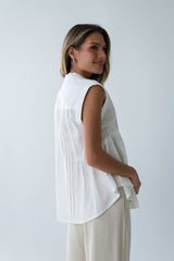 Halle Pleated Top - Final Sale