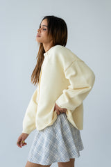 Kaia Knit Cardigan In Butter Yellow