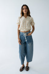 Freda Floral Blouse - Final Sale