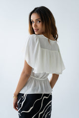 Bernice Sheer Blouse - Final Sale