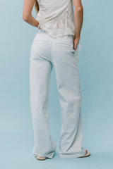 Kendall Striped Wide Leg Jeans - Final Sale