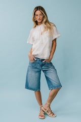 Randy Embroidered Blouse - Final Sale