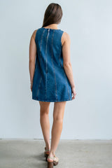 Markell Denim Mini Dress